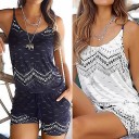 Kort jumpsuit til kvinder P851 1