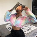 Kort, luftig sweatshirt til kvinder 2