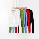 Kort strikket sweater til kvinder G223 3