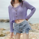 Kort sweater til kvinder A2325 9