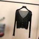 Kort sweater til kvinder A2325 1