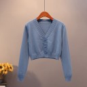 Kort sweater til kvinder F300 2