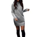 Kort sweaterkjole 5