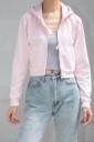 Kort sweatshirt til kvinder P1925 4