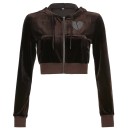 Kort sweatshirt til kvinder P1993 5