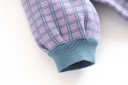 Kort ternet sweater med krave til kvinder 4