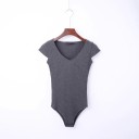 Kortärmad bodysuit för kvinnor B719 3