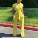 Kortärmad jumpsuit för kvinnor B838 2