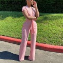 Kortärmad jumpsuit för kvinnor B838 1