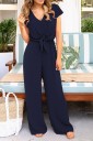 Kortärmad jumpsuit för kvinnor B864 2