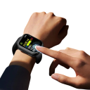 Kosketusnäyttö karkaistu lasi Apple Watch 41 mm Series 7 8 9 suojakuori HD kirkas lasi naarmuuntumista vastaan kellon kuori tarvikkeet 3