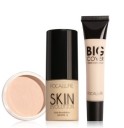 Kosmetiksæt makeup + pudder + concealer 3