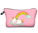 Kosmetiktasche mit Einhorn-Aufdruck J691 7