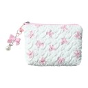 Kosmetisk necessär med färgglad rosett 14 x 10 x 2 cm Stor kapacitet dam reseväska Polyester förvaringsnecessär 6