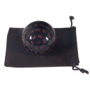 Kostka do gry D100 4,8 cm Akrylowa kostka stuścienna z woreczkiem do gier RPG, gier rodzinnych i gier fabularnych 6