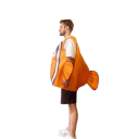 Kostým klaunská rybka pro dospělé Univerzální velikost Délka 79 cm a šířka hrudi 112 cm Na karneval maškarní ples i vystoupení 4