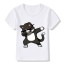 Koszulka chłopięcy Dabbing z kotem J675 10