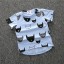 Koszulka dziewczęcy z kotem kreskówkowym J1904 2