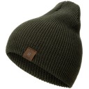 Kötött téli beanie sapka nőknek és férfiaknak Bordás akril kötés Hímzéssel Univerzális méret 54-58 cm kerületű fejre 8