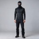 Kouduvzdornige skiband en snowboard met oogopening en geperforeerd gedeelte over de mond unisex universele maat 10