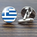 Κουμπιά μανσέτας σημαία 13