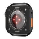 Kovinen kehys Apple Watch 49 mm Ultra 1 ja Ultra 2 Suojakuori ruostumattomasta teräksestä Tyylikäs bumper-kotelo älykelloille iWatch 6