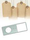 Kovová vyrezávacia šablóna na visačku 14,5 x 5,2 cm uhlíková oceľ pre scrapbooking výrobu papierových dekorácií 3