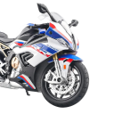 Kovový model motocyklu Kawasaki  Realistická miniatura silniční motorky Detailní provedení Sběratelský kovový model 2