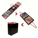 Kozmetická sada 177 farieb Očné tiene lícenka lesk na pery korektor Kompletný make-up set so zrkadlom v darčekovom balenie 3