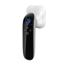 Kozmetický masér proti celulitíde 4v1 RF mikroprúdy červené LED 3 režimy 10 úrovní 17 cm USB-C dobíjací čierny na tvarovanie tela 4