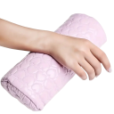 Kozmetický polštárik pod ruku 7 x 12,8 x 29 cm Mäkká opierka ruky Omyvateľný prenosný vankúš so zipsom pre modeláž nechtov 6