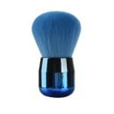 Kozmetický štetec 45-50 mm x 70-90 mm Profesionálny guľatý štetec v tvare huby na púder make-up Viacúčelový štetec s vláknitými vlasmi a lesklou rukoväťou 3