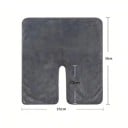 Kozmetický uterák vo tvare U rýchloschnúci savý 50 x 35 x 20 cm mäkký starostlivý uterák na tvár a krk pre kozmetickú starostlivosť 5