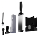 Kráječ masa s nastavitelnou tloušťkou řezu nerezová ocel ruční mechanický kráječ na maso, plátky a proužky 2