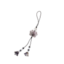 Kralenhanger met lotus Hars Decoratieve versiering voor sleutels tas rugzak Spiritueel symbool modeaccessoire 2