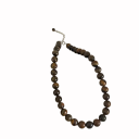 Kralenketting van grote kralen 10 mm, regelmatig geregen kralen, opvallend minimalistisch sieraad met een elegante uitstraling 2