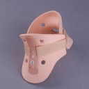 Krčný golier ortéza na krčnú chrbticu veľkosť L rozmery 18,5 x 23 x 18,5 cm plastový s nastaviteľným popruhom béžový na stabilizáciu krku 2