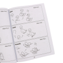 Kreativbuch für Kinder 300 Anleitungen Schritt für Schritt Format A4 Ringbindung rosa Lernen Zeichnen für Anfänger 3