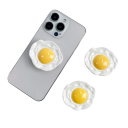 Kreativní držák na telefon 5,5 cm ve tvaru vajíčka Skládací stojánek Bez magnetu pro iPhone Mac Samsung Univerzální 2