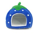 Κρεβάτι για τρωκτικά σε σχήμα φράουλας 1