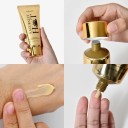 Krém na podporu opalování 100 ml s aloe vera a vitamínem E Přirozené opálení na slunci Lehká textura Bez SPF Na tělo obličej ruce i nohy 2