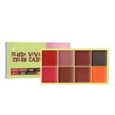 Krémové lícenky paletka 14,6 x 7,6 cm Viacfarebná paletka líceniek na tvár Jemná krémová textúra Dlhodobý make-up 6