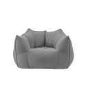 Křesílko pro jednoho 80x80x80 cm pohodlné komfortní polstrované sedací křeslo s opěradlem moderní designový doplněk do obývacího pokoje 5