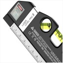 Kreuzstrahl-Laser-Wasserwaagen-Set Maßband 2,5 m Wasserwaage mit Lineal Stativ 186×28×62 mm Präzises Ausrichten 4