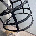 Krinolină talie 50–90 cm lungime 38 cm Spodniță circulară cu structură cu obroci pentru rochii de mireasă și de bal pentru volum 2