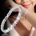Kristallarmband för kvinnor med zirkoner J545 1