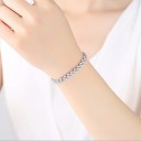 Kristallarmband för kvinnor med zirkoner J545 6