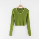 Krótki sweter damski 7