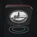 Kruhová řezačka 95,5 mm wolframový řezný bit hliníková slitina ABS červená s protiskluzovou podložkou pro přesné řezání 6