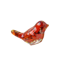Kruunukristallinen lintupatsas koristefiguuri 2x3 cm luonnonkristallista sisustuselementti pieni koriste pöydälle 11
